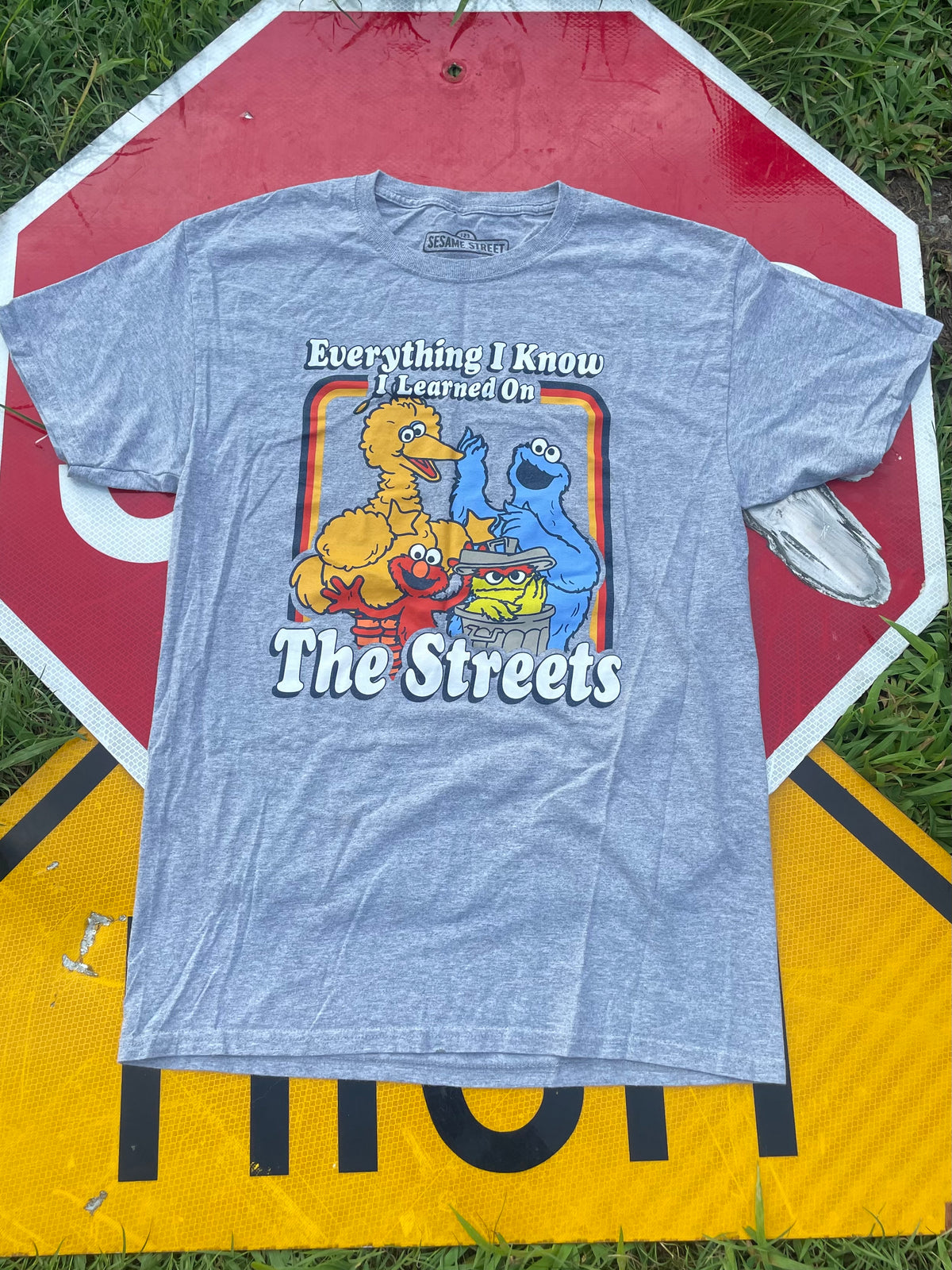 "Everything I know I learned from the streets" Tee